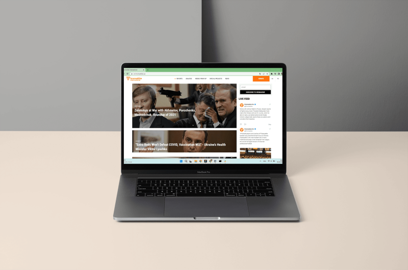 The biggest Ukrainian independent media website