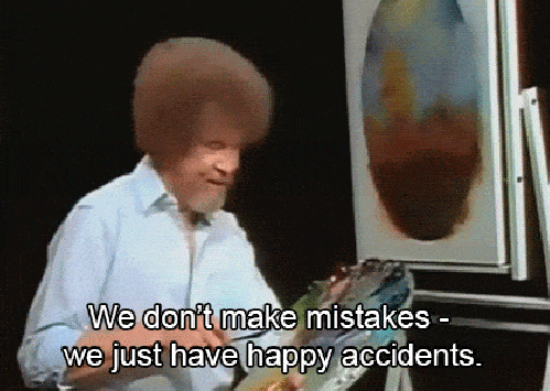 a meme about mistakes